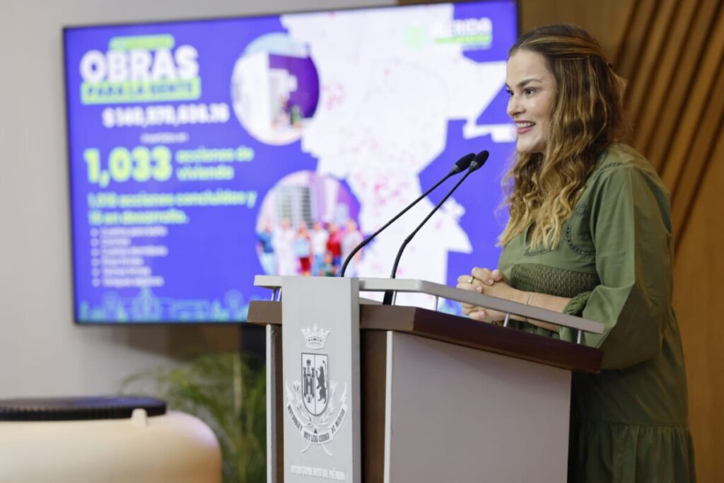 Cecilia Patrón impulsa más de mil acciones de vivienda que transforman hogares en Mérida