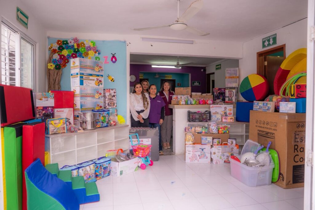 DIF Yucatán fortalece atención a la primera infancia con reequipamiento de Centros de Atención Infantil en Mérida / Mtra. Wendy Yamile Méndez Naal