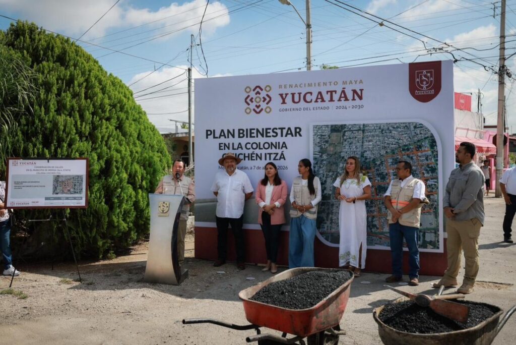 Renacimiento Maya impulsa obra pública en colonia Azcorra y comisarías al sur de Mérida / Joaquín Díaz Mena