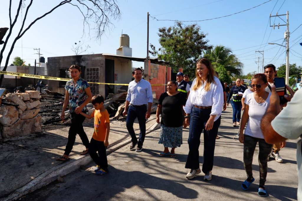 Ayuntamiento de Mérida construirá viviendas para afectados por incendio en Dzununcán
