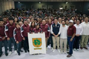 Abanderan a delegación yucateca rumbo a la Olimpiada Nacional Conade 2026 / Joaquín Díaz Mena
