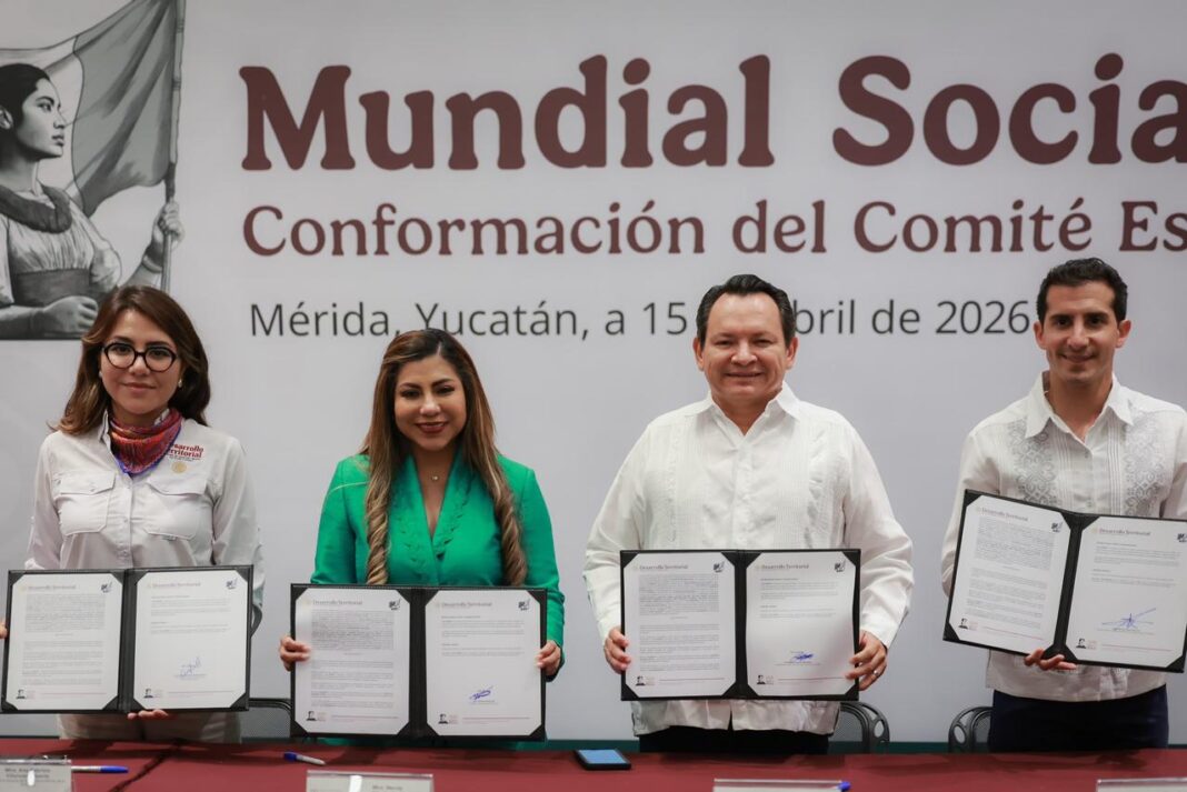 Yucatán se integra al Mundial Social 2026 con inversión histórica en espacios deportivos / Joaquín Díaz Mena