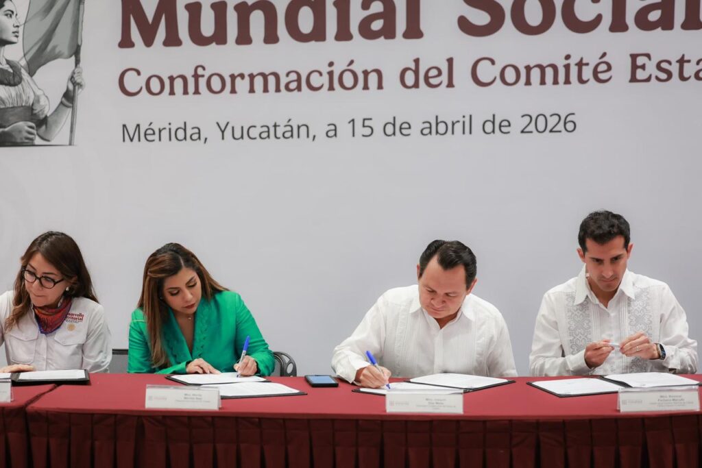 Yucatán se integra al Mundial Social 2026 con inversión histórica en espacios deportivos / Joaquín Díaz Mena