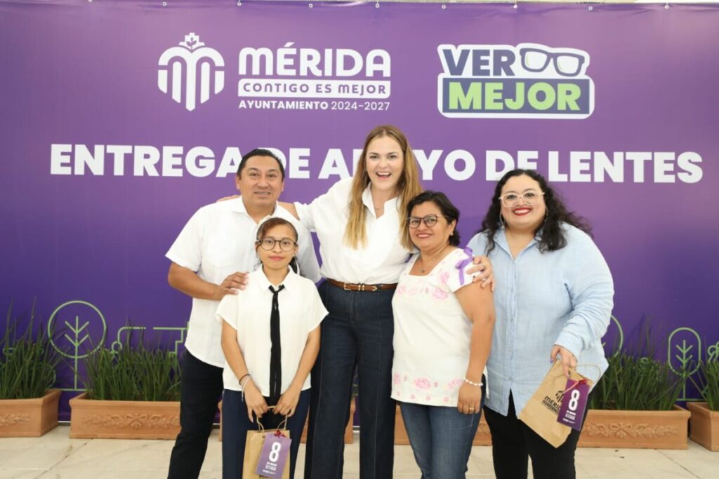 Programa Ver Mejor lentes gratuitos Mérida Cecilia Patrón 2025 