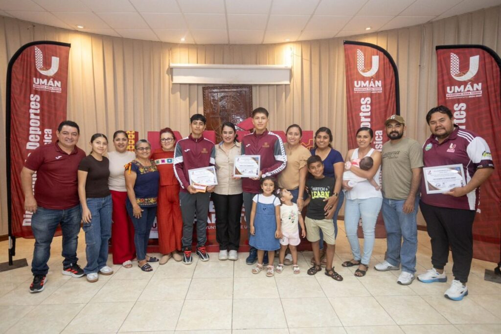 Kenia Walldina Sauri encabeza el primer abanderamiento de atletas umanenses rumbo a la Olimpiada Nacional 2026