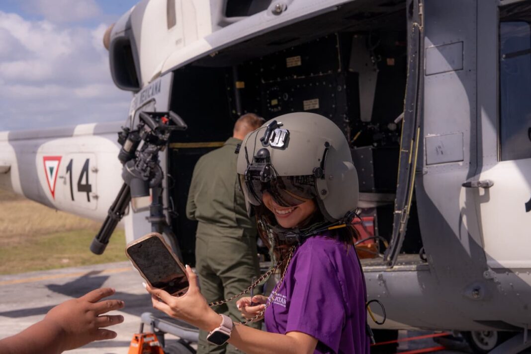 DIF Yucatán impulsa proyectos de vida para adolescentes de Casa Otoch con visita a la 17ª Zona Aérea Militar / Mtra. Wendy Méndez Naal