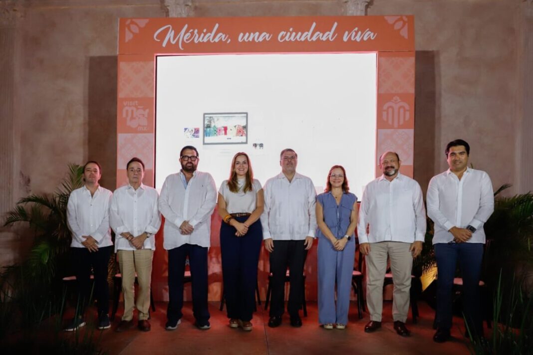 Cecilia Patrón Laviada presenta “Mérida, una Ciudad Viva” como capital cultural y turística