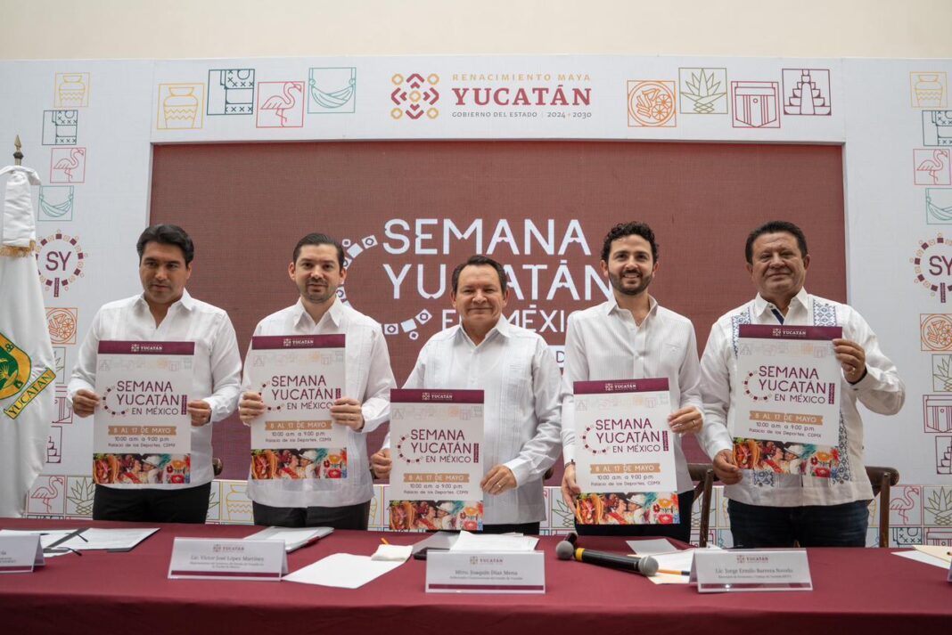 Yucatán proyecta su transformación en el centro del país con la Semana Yucatán en México 2026 / Joaquín Díaz Mena