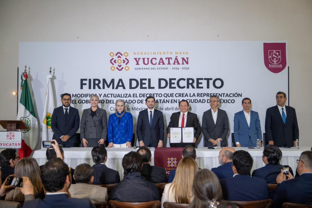 Gobernador Joaquín Díaz Mena fortalece la presencia de Yucatán con Gobierno Federal en la CDMX