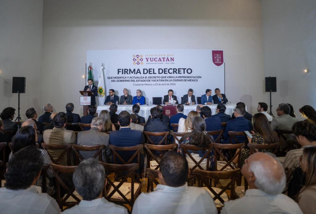 Gobernador Joaquín Díaz Mena fortalece la presencia de Yucatán con Gobierno Federal en la CDMX