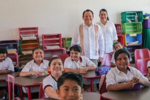 Renacimiento Maya fortalece educación y movilidad en Umán con nuevas obras / Joaquín Díaz Mena