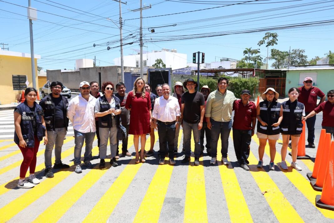 Gobierno de Yucatán pone en marcha acciones para mejorar movilidad escolar en Chuburná de Hidalgo de Mérida / Imdut
