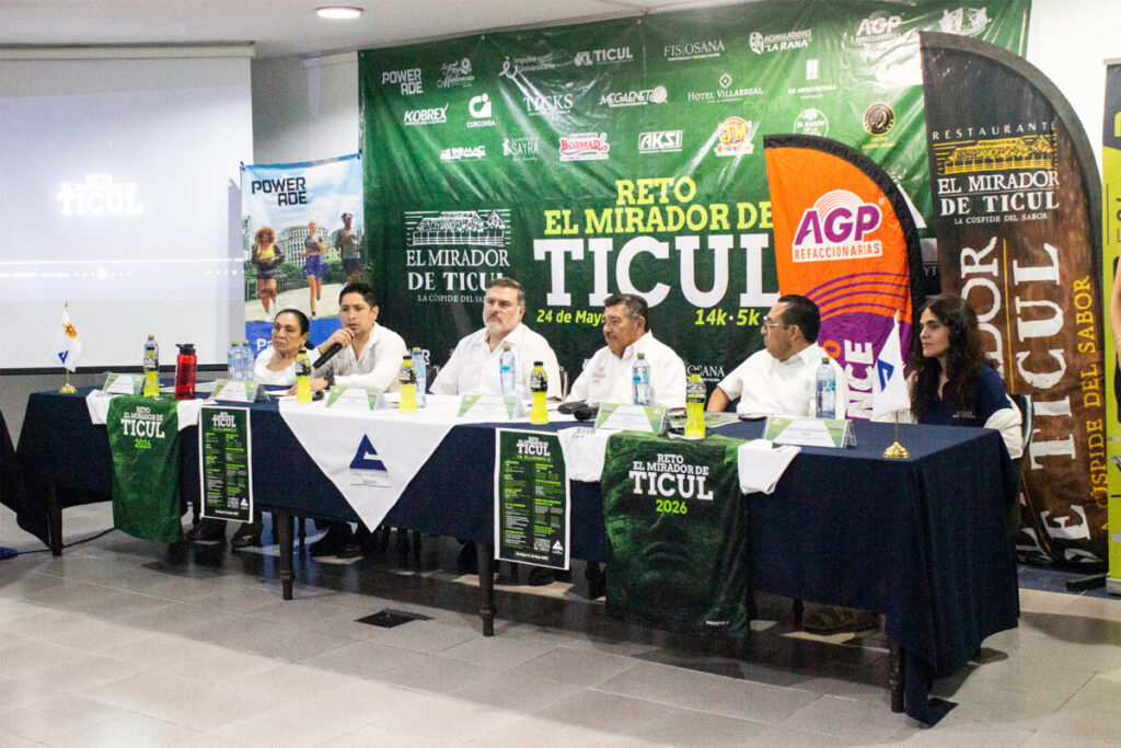 La Canaco Mérida presentan Reto El Mirador de Ticul 2026; esperan a 500 corredores y fuerte derrama económica