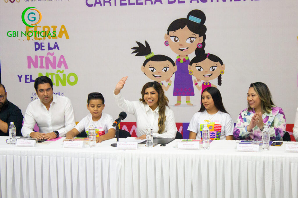 DIF Yucatán anuncia Feria de la Niña y el Niño y Fiesta de Mamá 2026 con actividades gratuitas para toda la familia / Mtra. Wendy Méndez Naal 
