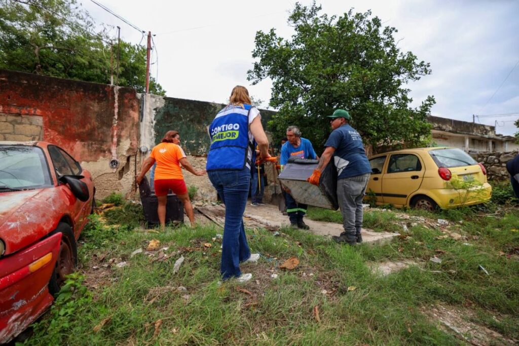 Mérida se mantiene en alerta permanente tras histórica lluvia; Cecilia Patrón encabeza acciones de protección ciudadana