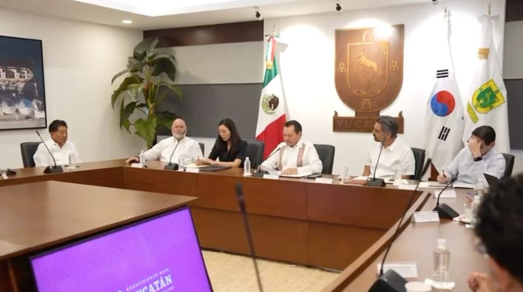 Joaquín Díaz Mena refuerza cooperación entre Yucatán y Corea para impulsar la salud pública