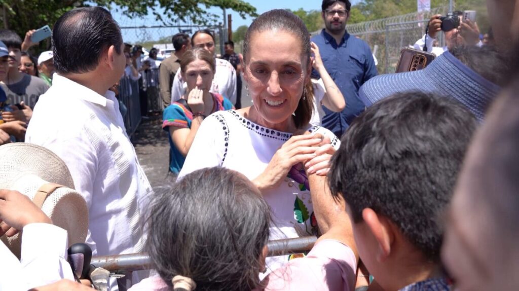 Claudia Sheinbaum Pardo y Joaquín Díaz Mena inauguran nuevo CBTIS en Ciudad Caucel con enfoque en tecnología e innovación