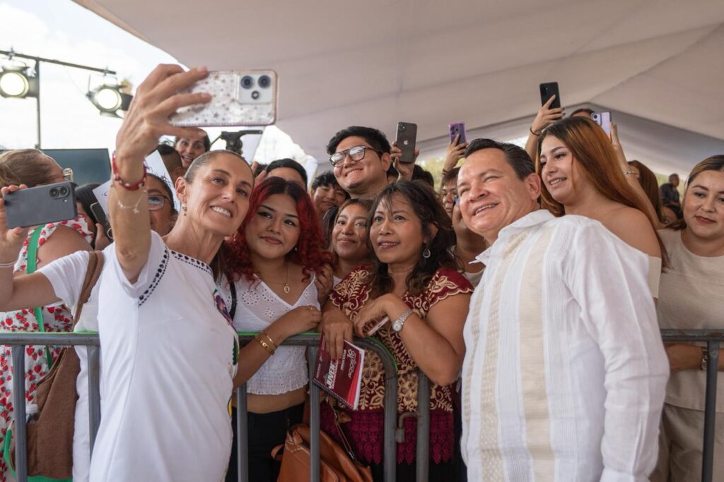 Nueva Universidad Rosario Castellanos en Kanasín amplía acceso a educación superior en Yucatán / Claudia Sheinbaum Pardo y Joaquín Díaz Mena