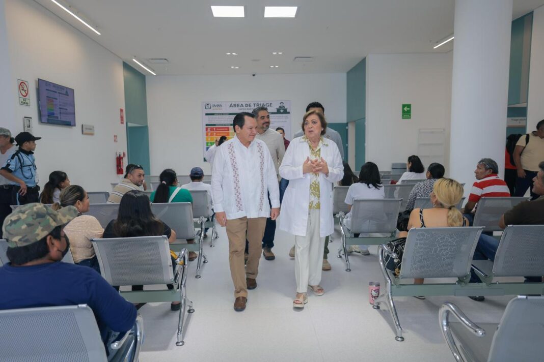 Joaquín Díaz Mena supervisa el nuevo Hospital O’Horán y garantiza atención médica pese a las lluvias