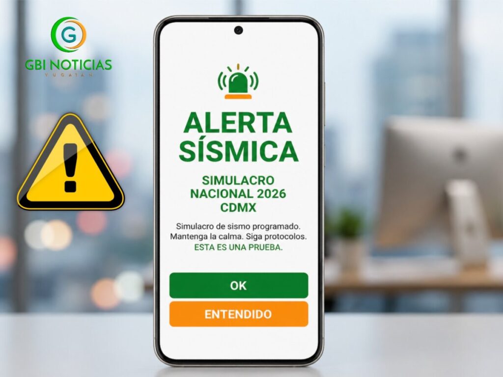Simulacro Nacional 2026: fallas en alerta sísmica en celulares generan dudas entre la población