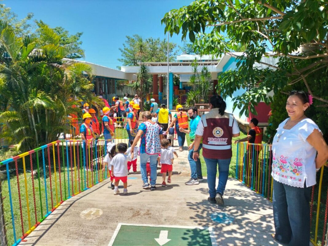 Simulacro Sísmico Nacional 2026: Yucatán fortalece su cultura de prevención con participación histórica / Protección Civil Yucatán