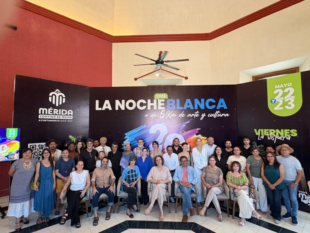 La magia de La Noche Blanca y su Víspera llegará a 38 galerías de la ciudad de Mérida / Karla Berrón Cámara
