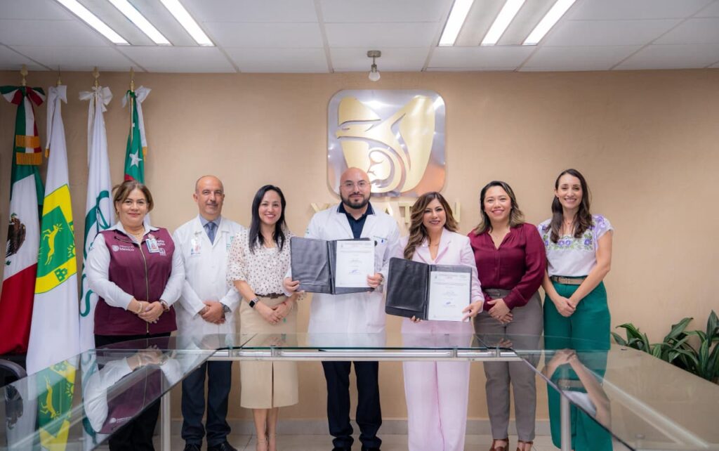 DIF Yucatán e IMSS firman convenio para ampliar servicios de rehabilitación en el estado / Mtra Wendy Méndez Naal