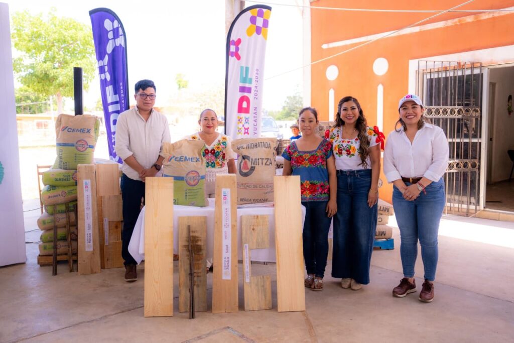 DIF Yucatán impulsa proyectos productivos y de seguridad alimentaria en Tixméhuac / Mtra. Wendy Méndez Naal