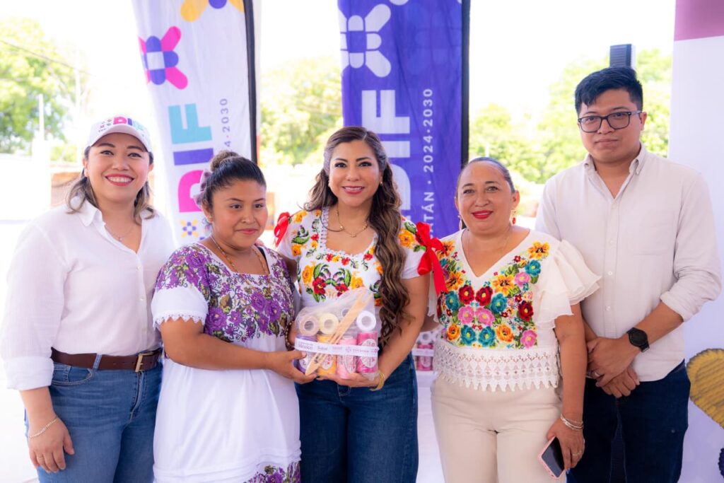 DIF Yucatán impulsa proyectos productivos y de seguridad alimentaria en Tixméhuac / Mtra. Wendy Méndez Naal