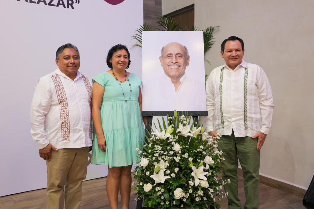 Gobierno de Yucatán rinde homenaje póstumo al maestro Roger Hervé Aguilar Salazar/ Joaquín Díaz Mena