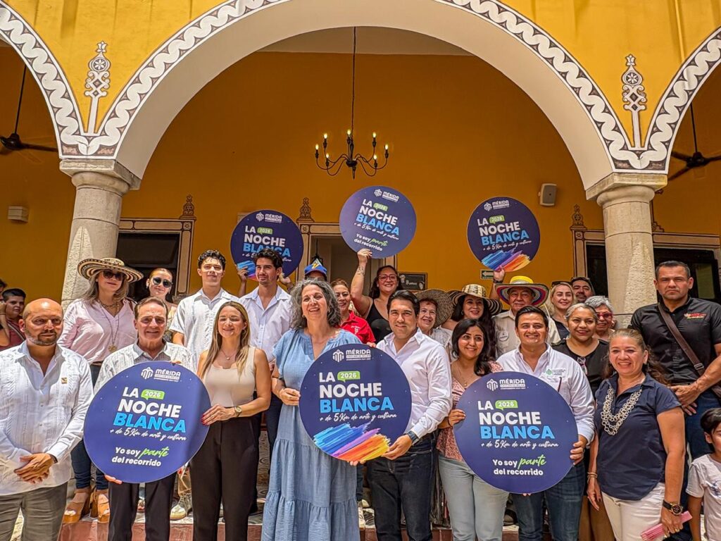 La Noche Blanca Mérida 2026 Arte Moda Gastronomía.