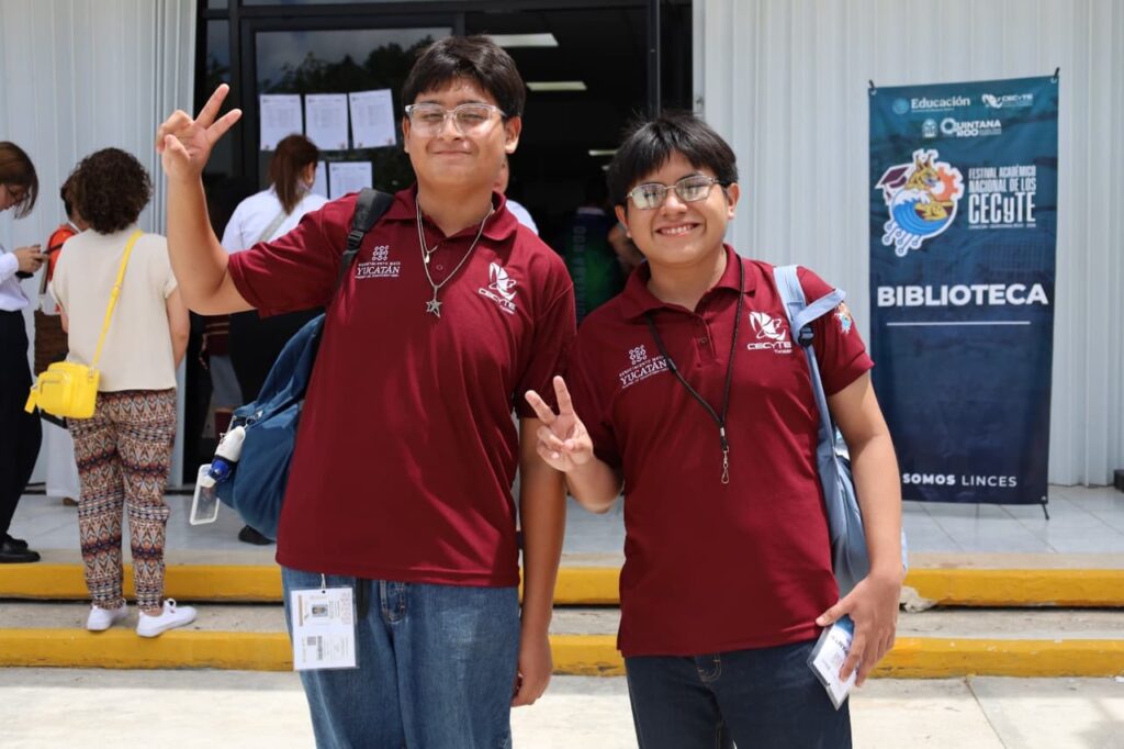 Talento estudiantil del Cecytey sobresale en Festival Académico Nacional 2026 / Gobierno de Yucatán