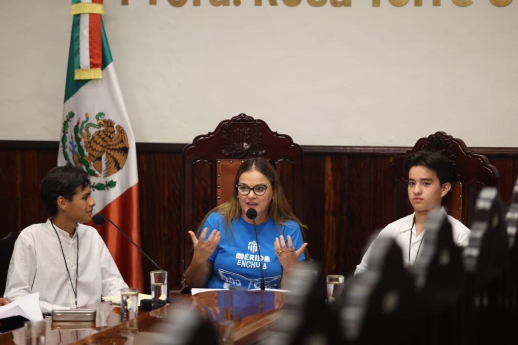 Juventudes de Mérida fortalecen su voz y liderazgo con la segunda edición del Cabildo Juvenil 2026 / Cecilia Patrón Laviada