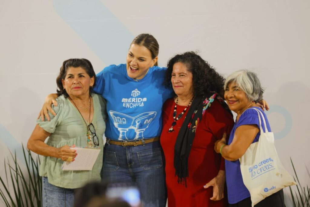 Mérida Enchula llegará a más de 300 colonias, fraccionamientos y comisarías: Cecilia Patrón.