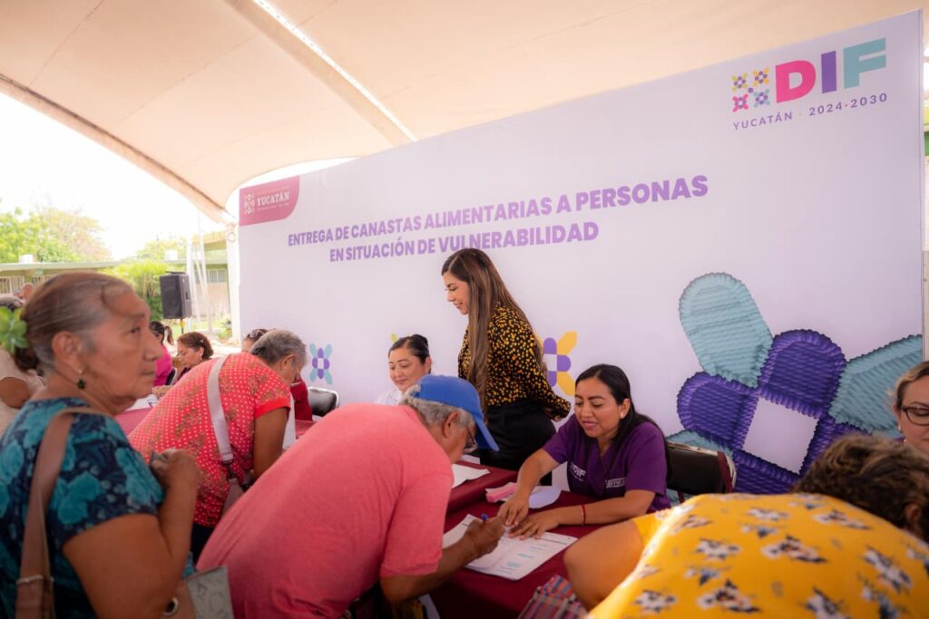 DIF Yucatán fortalece apoyo alimentario y económico para más de 32 mil personas en situación vulnerable/ Mtra Wendy Méndez Naal