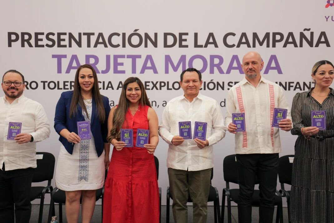Renacimiento Maya y Unicef declaran cero tolerancia a la explotación sexual infantil en el Estado / Joaquín Díaz Mena
