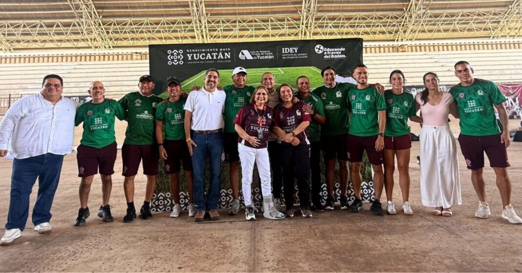 Mundialito Inclusivo reúne a niñas, niños y jóvenes en una jornada de deporte y convivencia / Gobierno de Yucatán