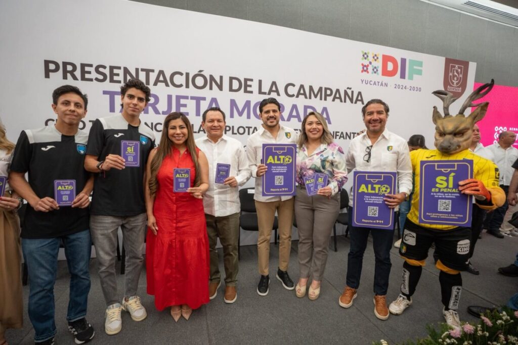 Renacimiento Maya y Unicef declaran cero tolerancia a la explotación sexual infantil en el Estado / Joaquín Díaz Mena