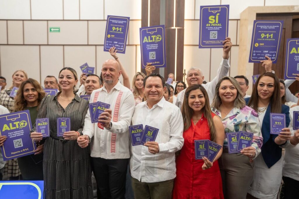Renacimiento Maya y Unicef declaran cero tolerancia a la explotación sexual infantil en el Estado / Joaquín Díaz Mena