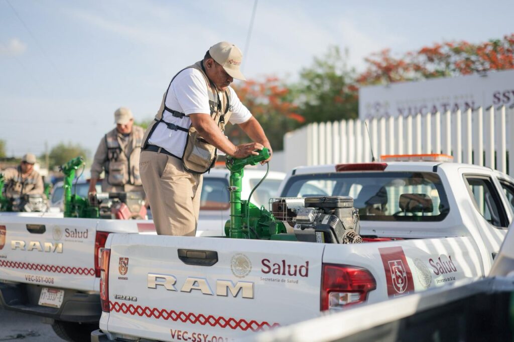 Gobierno de Yucatán refuerza prevención contra dengue, zika y chikungunya / Secretaría de Salud de Yucatán