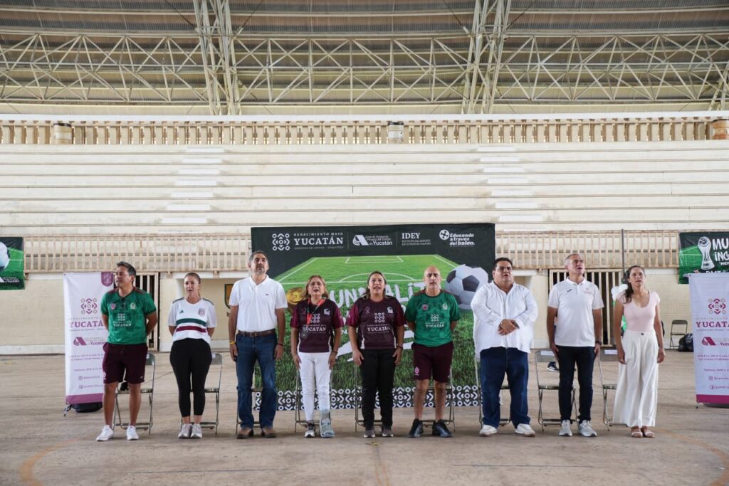 Mundialito Inclusivo reúne a niñas, niños y jóvenes en una jornada de deporte y convivencia / Gobierno de Yucatán