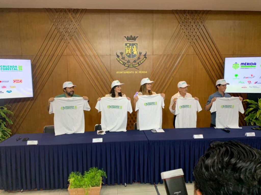 Cecilia Patrón lanza Cruzada Forestal 2026 para sembrar 8 mil 500 árboles en solo 18 días