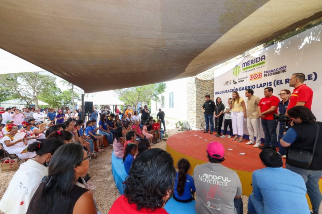 Mérida apuesta por la niñez: inauguran Barrio LAPIS, un modelo de espacios amigables para la primera infancia / Cecilia Patrón Laviada