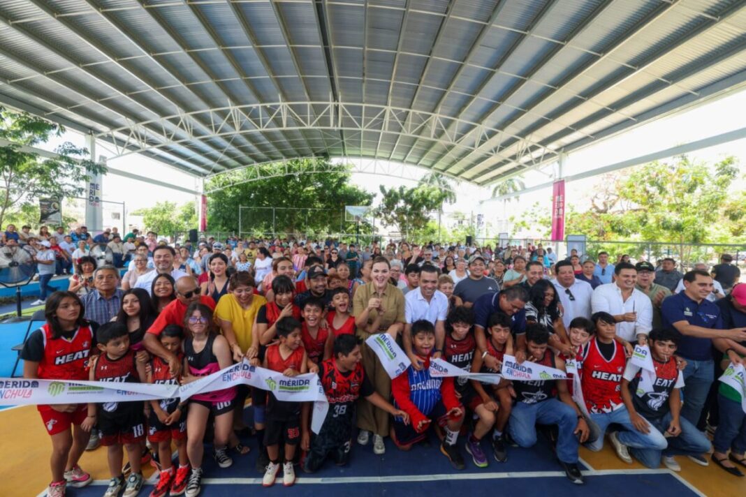 Cecilia Patrón entrega renovada Unidad Deportiva Morelos y reafirma su compromiso en servir a la comunidad