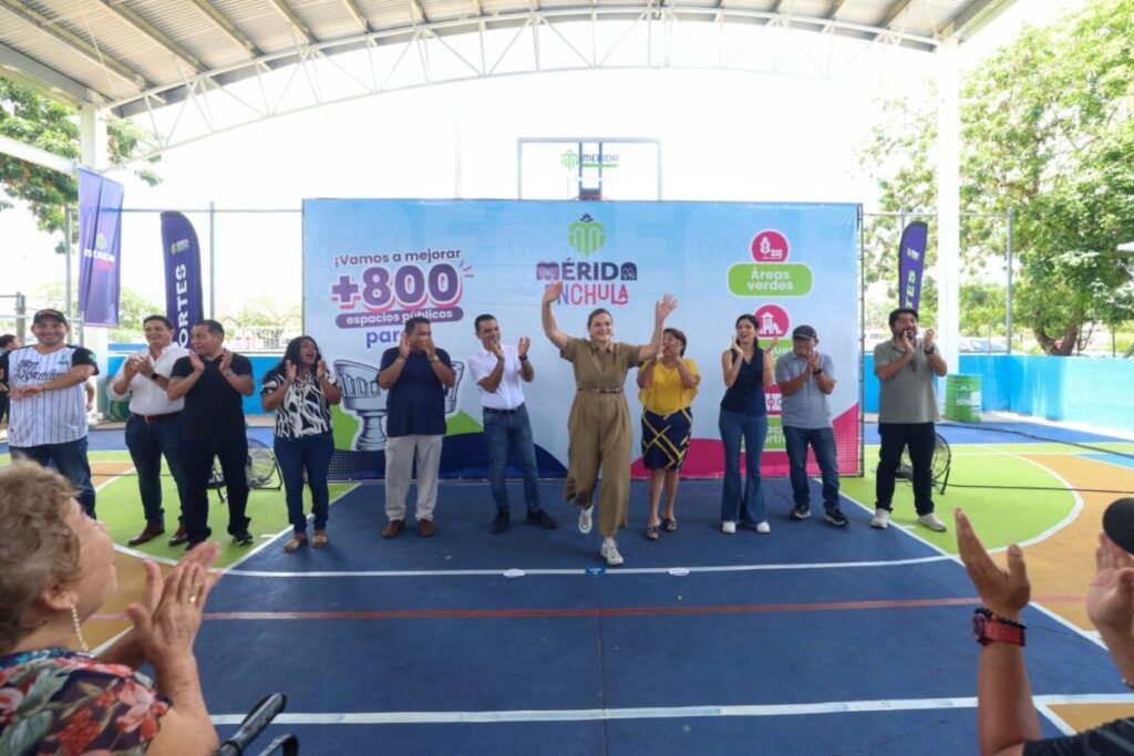 Cecilia Patrón entrega renovada Unidad Deportiva Morelos y reafirma su compromiso en servir a la comunidad