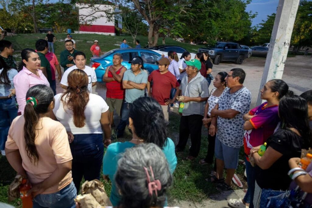 Inicio de obra del domo en la comisaría de Xtepén Umán 2026