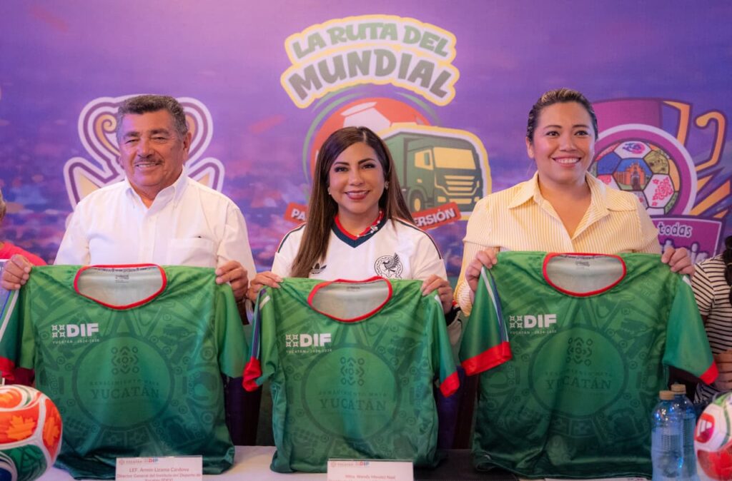 ¡Yucatán hace historia! El DIF estatal lanza el "Mundial Social 2026".