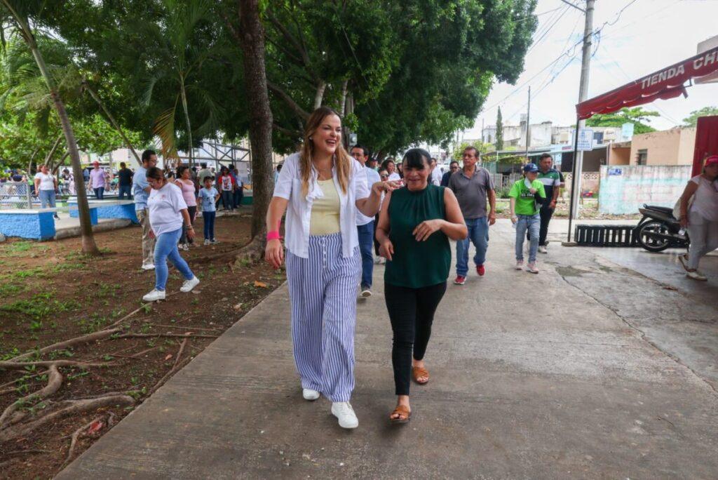 El plan de Cecilia Patrón para renovar 800 espacios públicos llega a Vergel III.