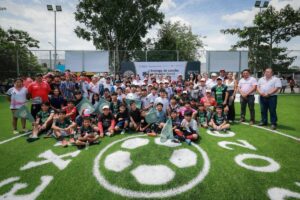 Renacimiento Maya lleva el deporte a las colonias con nuevas canchas del Mundial Social 2026 / Joaquín Díaz Mena