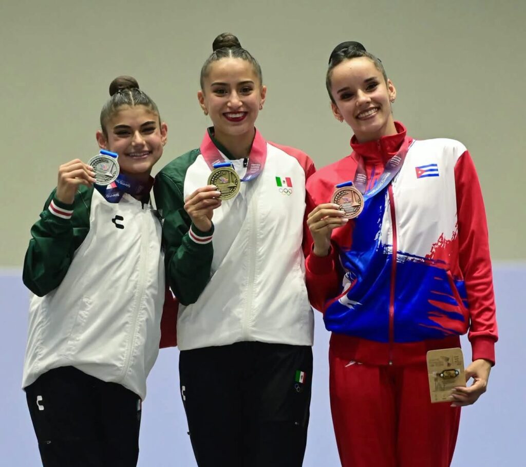 Gimnastas locales conquistan medallas en los Juegos Centroamericanos Santo Domingo